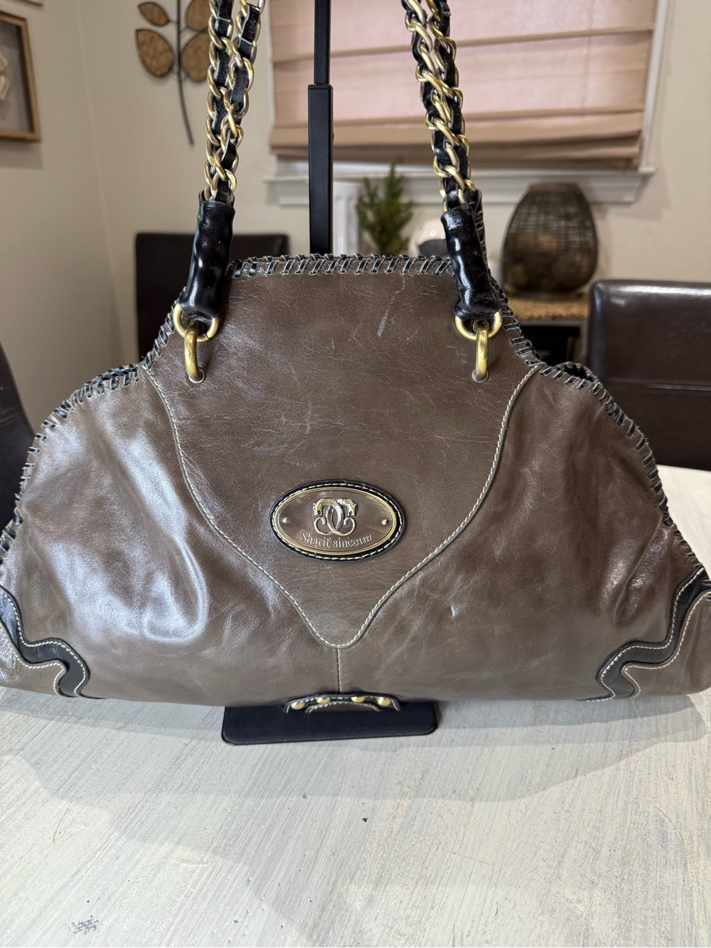 Sharif Artisan Series Limited Edition Renaissance Studded Handbag #98/200 COA - Picture 7 of 16